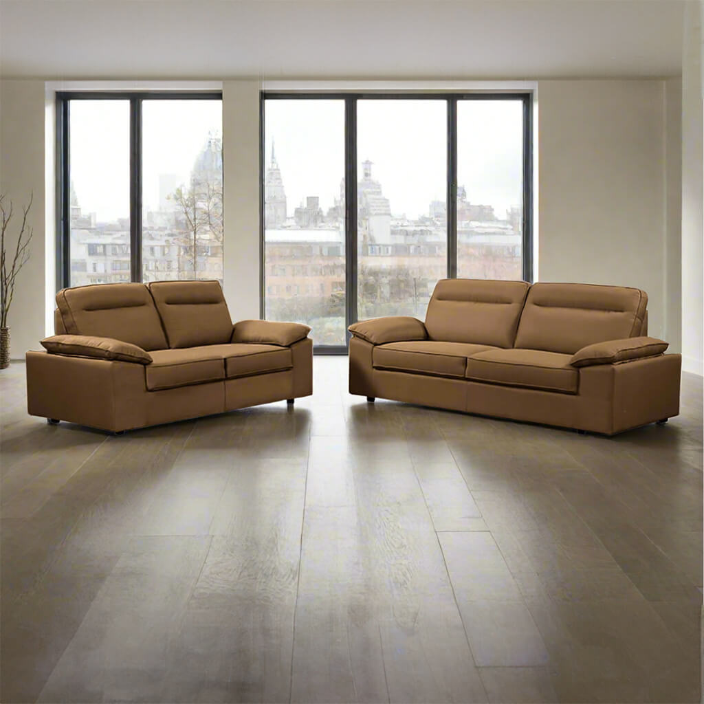 Σετ Σαλονιού Μελίσσα | Lux Furniture / Light Brown