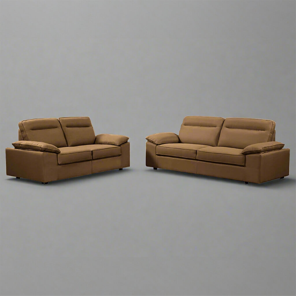 sofa set melissa / Light Brown