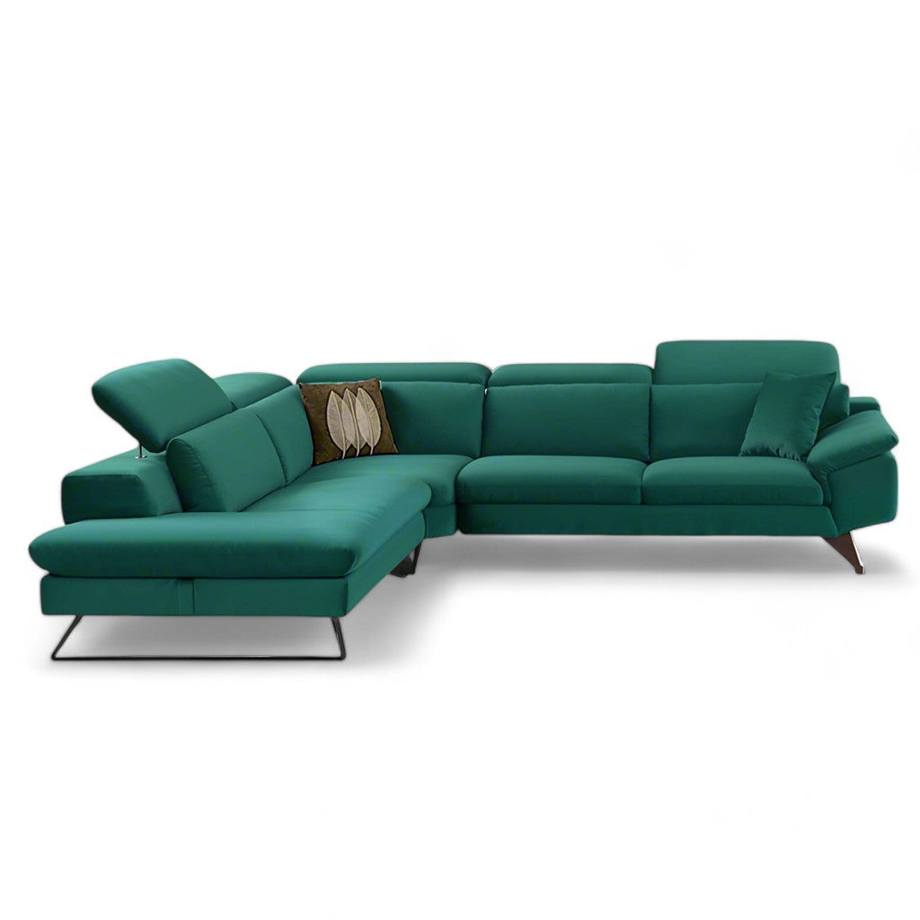 berlin corner sofa turquoise - Lux Furniture / Turquoise