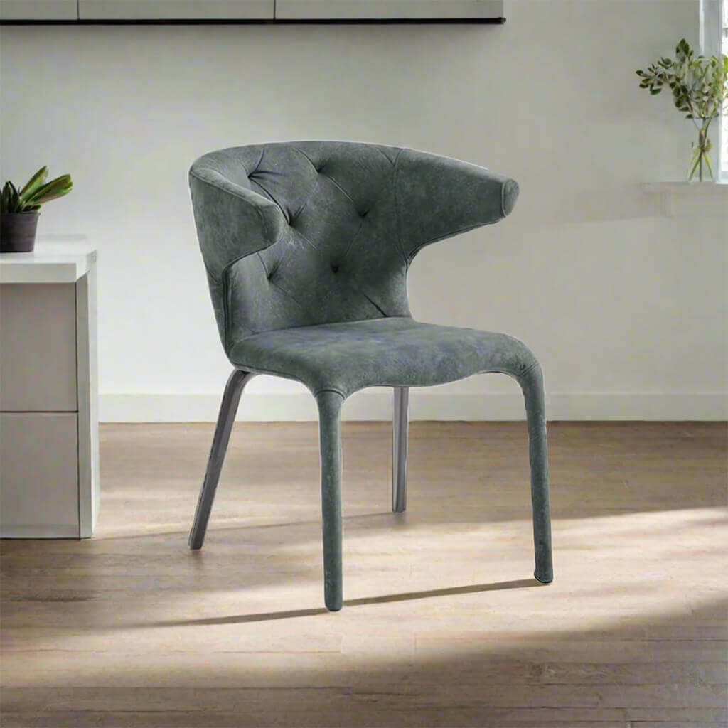 μοντέρνα καρέκλα κουζίνας και τραπεζαρίας - Lux Furniture / Grey
