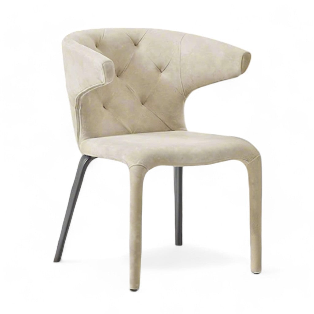 modern dining chair - Lux Furniture / Ivory