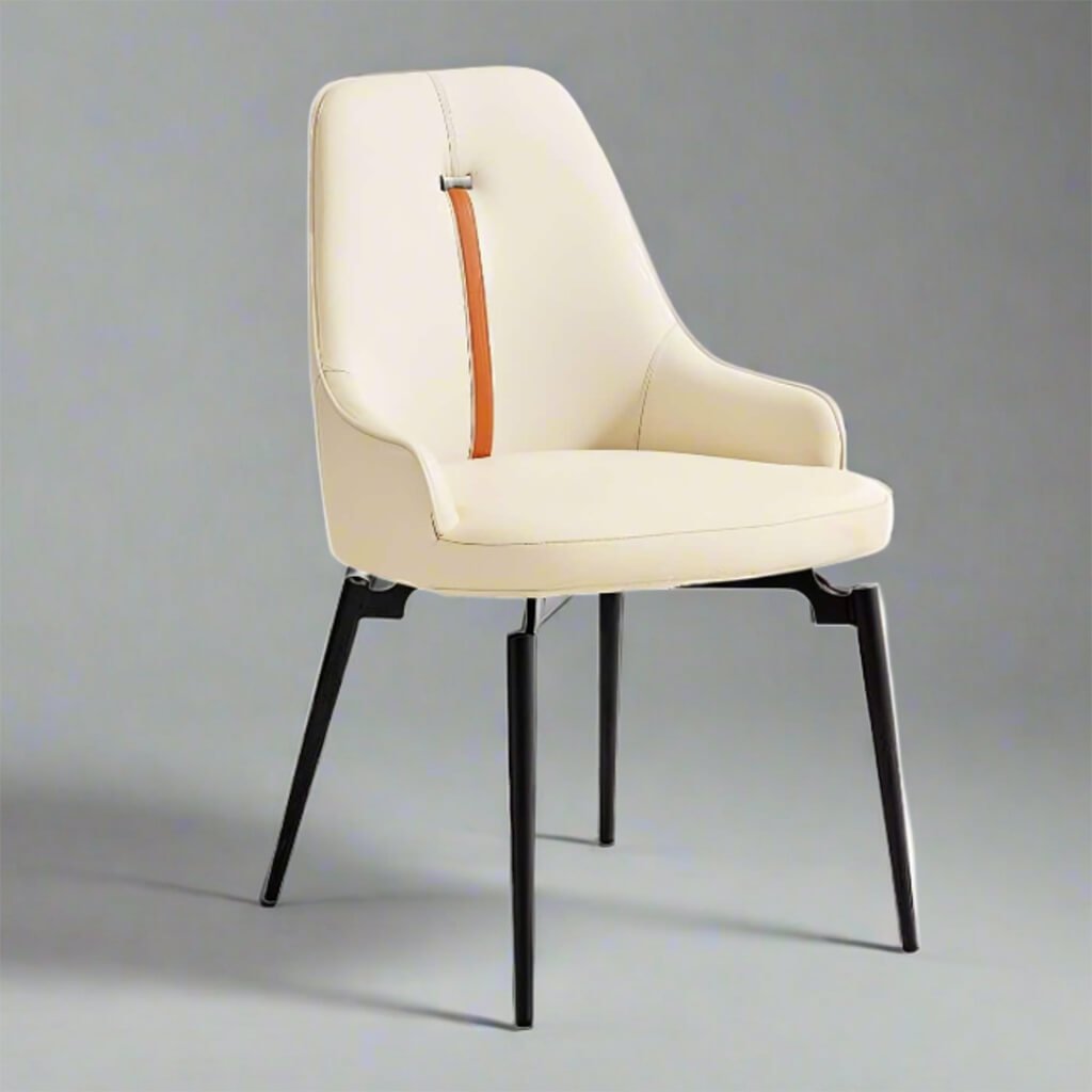 modern ivory dining chair Καρέκλα κουζίνας - Lux Furniture