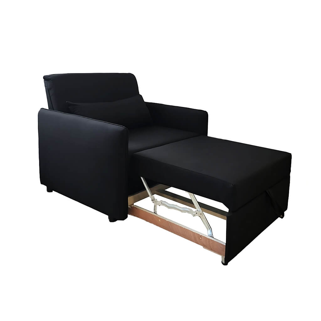Μοντέρνα Πολυθρόνα Κρεβάτι EDEN | Lux Furniture / Black