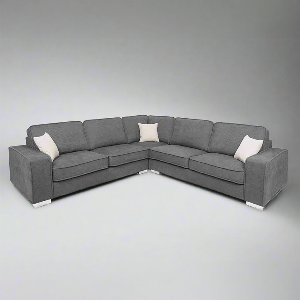 large corner sofa Fandy / Grey