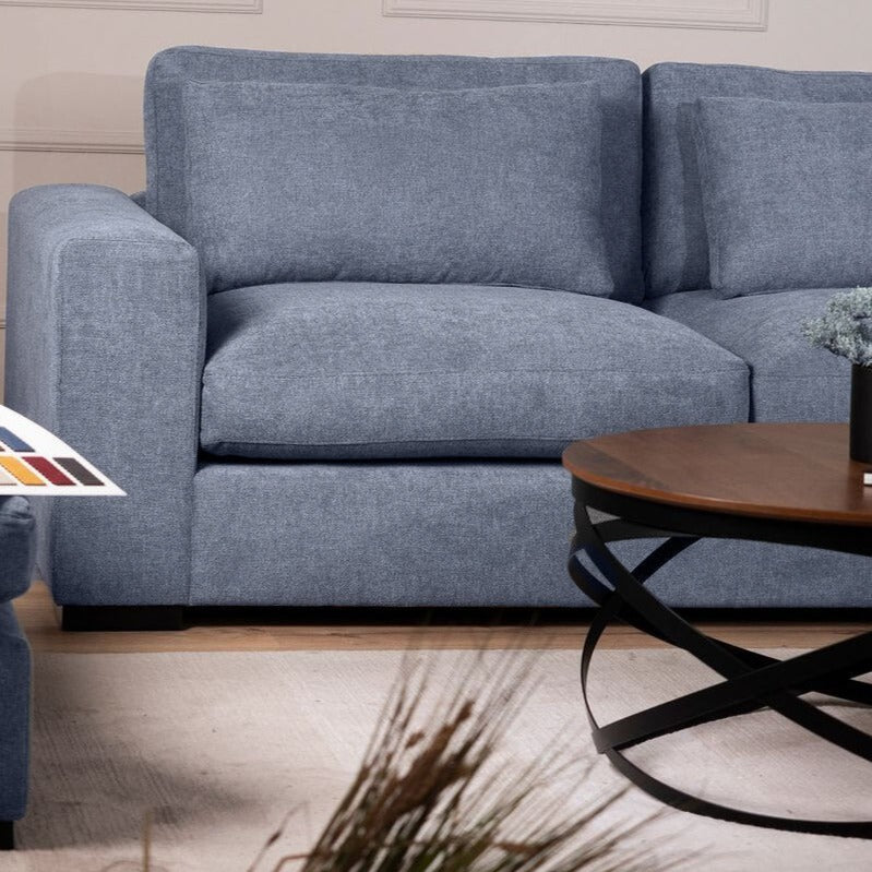 blue corner sofa lagun - Lux Furniture