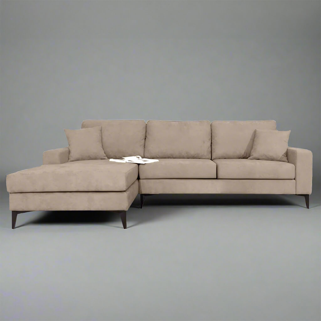 star corner sofa water and stain resistant fabric / Beige