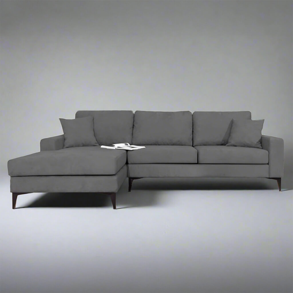 star corner sofa water and stain resistant fabric / Grey